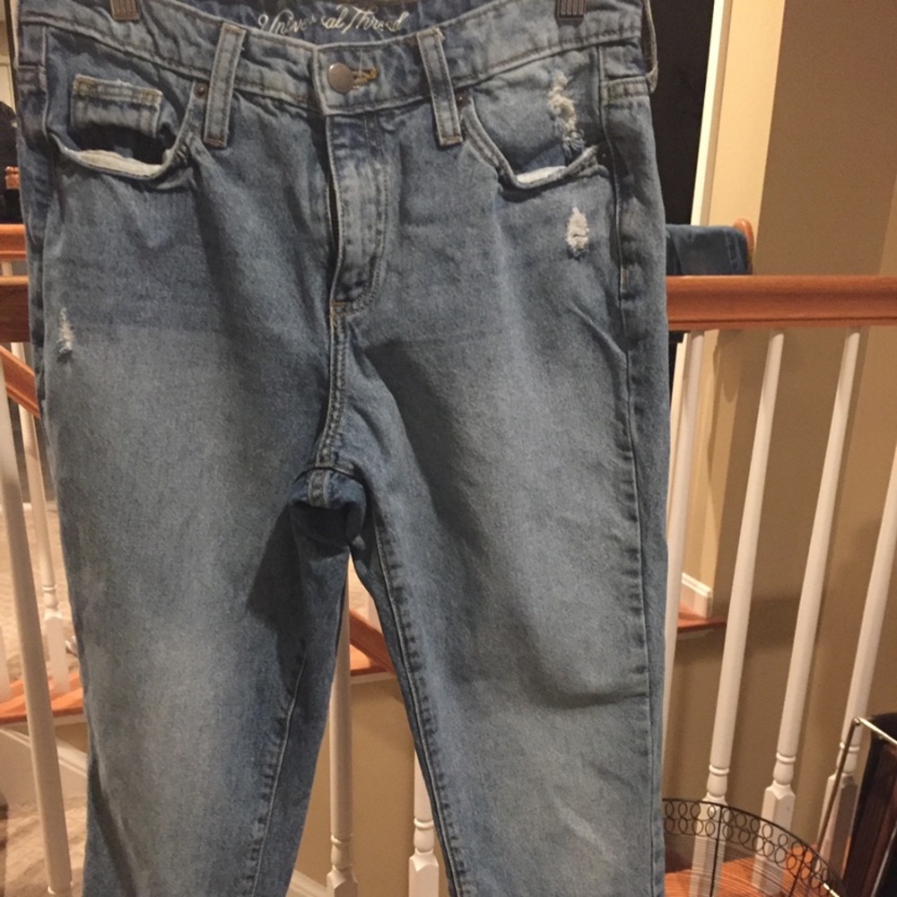 Boyfriend jeans from target